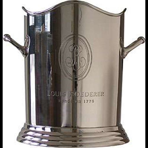 Louis Roederer Silver Plated Ice Bucket - Next Day Delivery